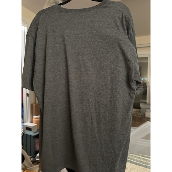 Disney Mickey Mouse Cowboy Graphic Gray Short Sleeve unisex T-Shirt - Picture 3 of 3